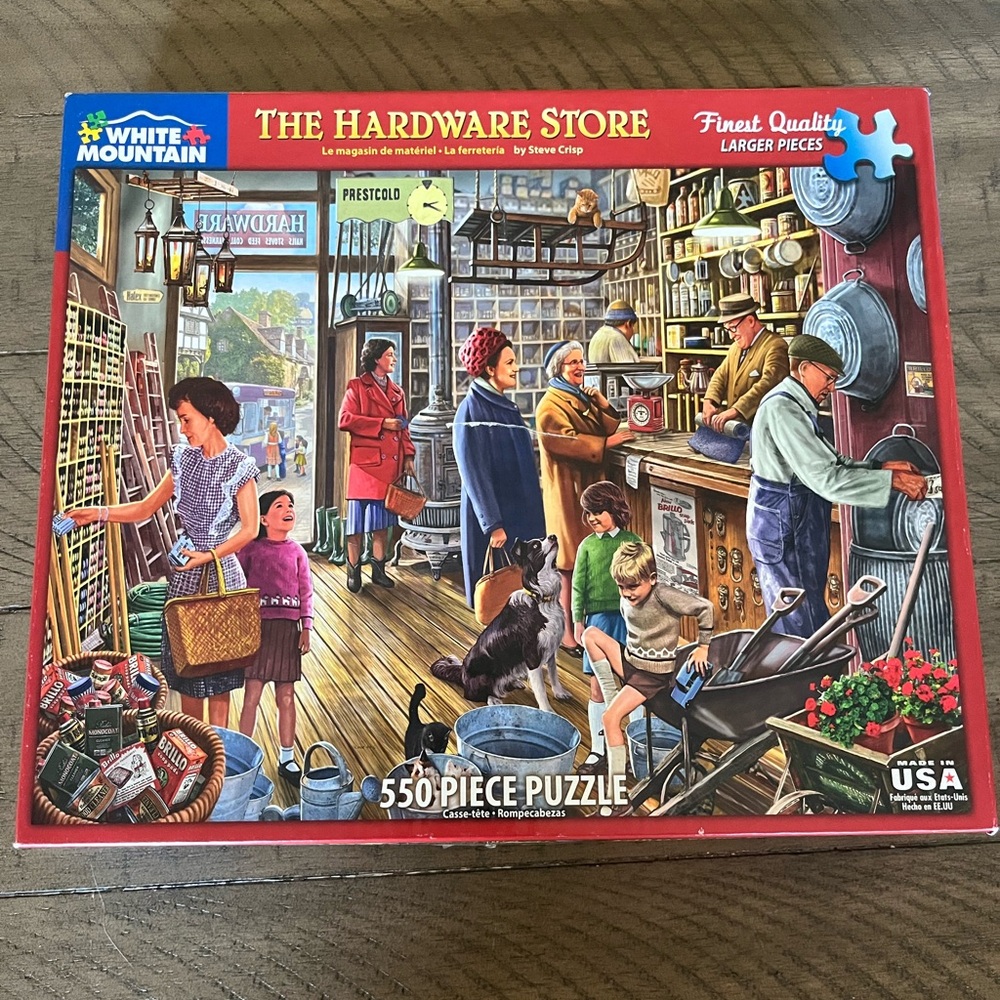 White Mountain Jigsaw puzzle